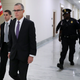 Then-FBI Deputy Director Andrew McCabe (second from left) is escorted by U.S. Capitol Police before a meeting with members of the Oversight and Government Reform and Judiciary committees in the Rayburn House Office Building on Dec. 21, 2017, in Washington, D.C.
